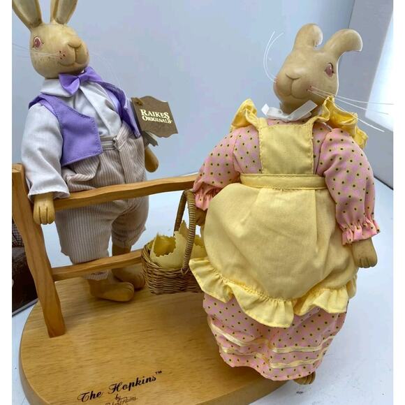 Raikes | Toys | The Hopkins Bunny Rabbit Sculpture Wood Robert Raikes ...